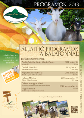Programnaptár 2013